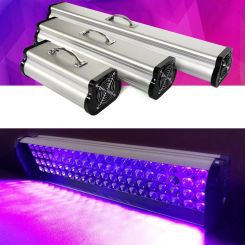 LED 400W UV Ultraviolet Curing Lamp 405nm 365nm 395nm Shadowless Glue Resin Solder Paint Ink DIY 3D Printing Curing