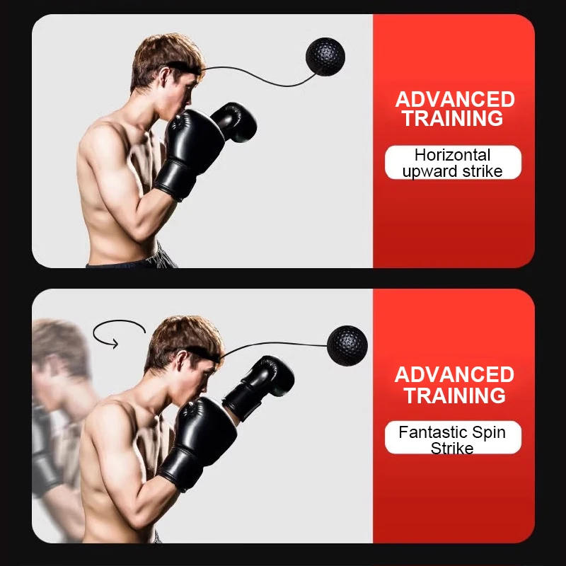 Description Picture 5 of itemBoxing Ball Punching Ball Speed Reaction Training Ball Home Fitness Exercise Boxing Equipment Gym Boxing Exercise Accessories
