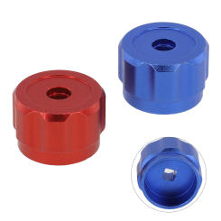 2PCS Faucet Handles Round Wheel Handle Sink Tap Switch Washbasin Replacement Handle Knob Kitchen Bathroom Hardware Accessories