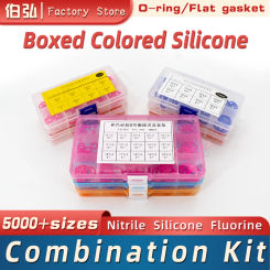 Color-silicone-box boxed silicone rubber repair kit sealing valve waterproof machine combination kit gasket o-ring faucet