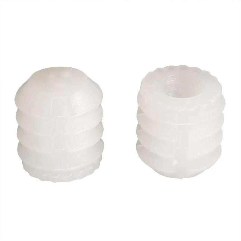 Description Picture 5 of item100Pcs Practical White Plastic Dowels 0.34"x0.39" Hinge Dowel Inserts Screw Dowel Inserts Cabinet Door