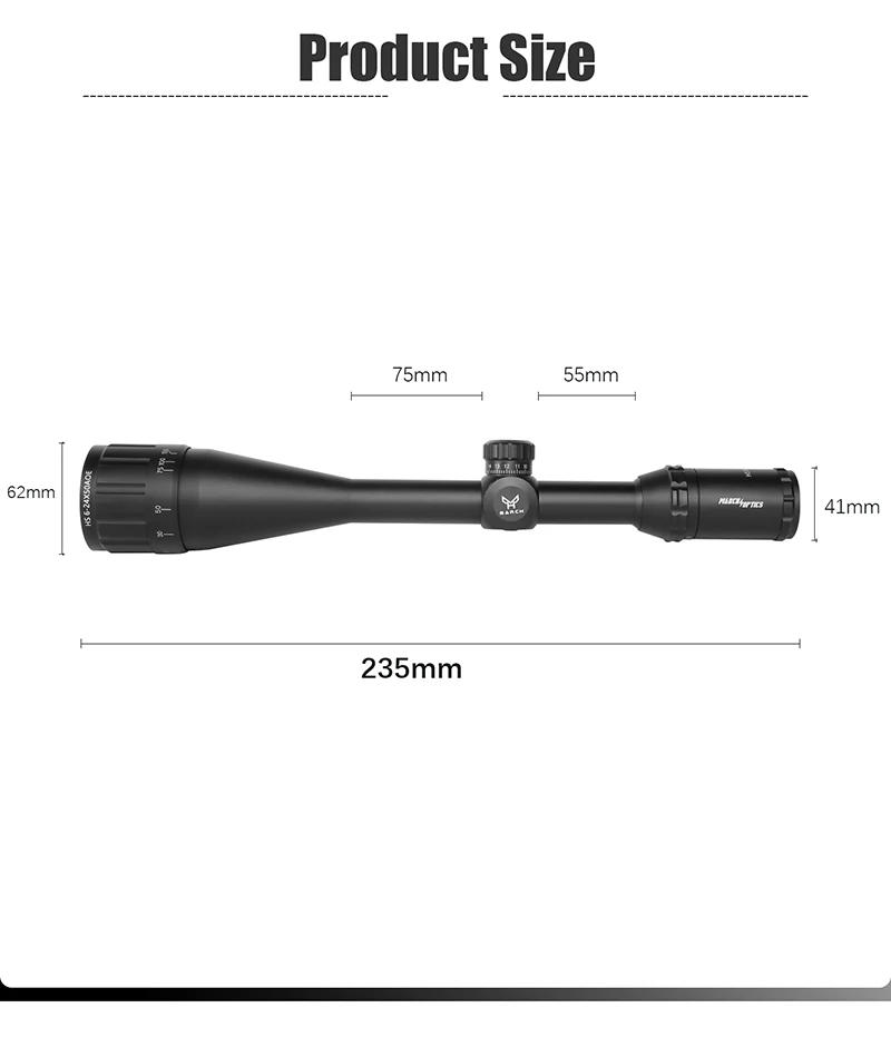 Description Picture 5 of itemMarch Optics HS 6-24x50 AOIR Long Range Rifle Scopes Tactical Riflescope Spotting for Hunting  Air Gun PCP Airsoft Sight Luneta