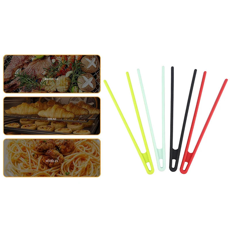 Description Picture 5 of itemSilicone Food Toast Tongs Trivet Tongs For Kitchen Tongs Non-slip Cooking Clip Clamp BBQ Salad Tools Grill Kitchen Accessories