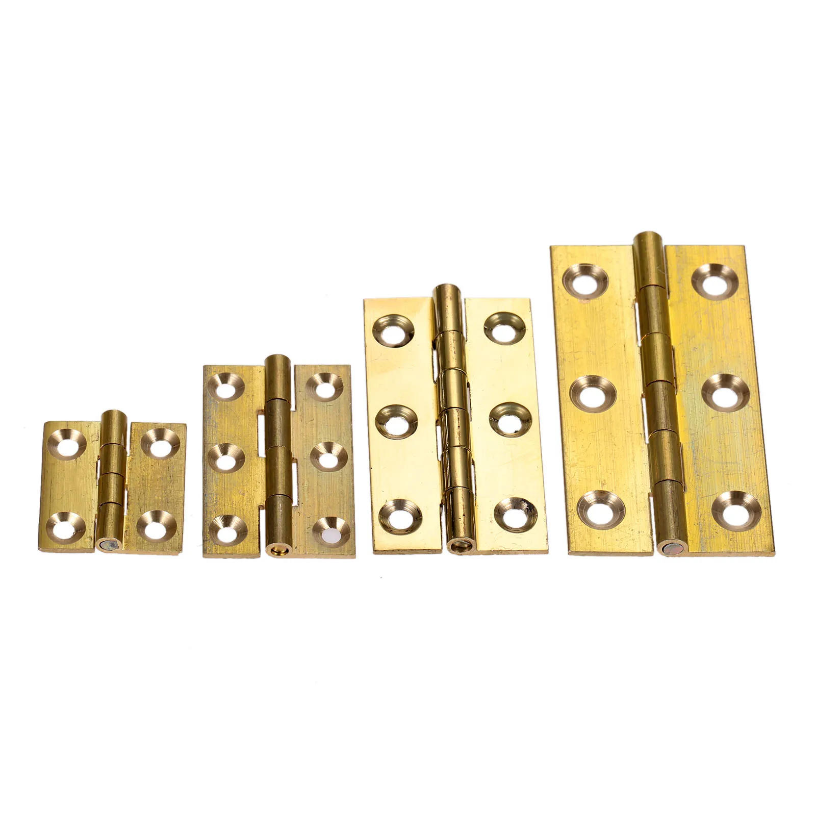 Description Picture 5 of itemDRELD 2 Pcs Brass Decorative Cabinet Hinge for Furniture Fittings 1/1.5/2/2.5 inch Wood Jewelry Box Hinge with Screws Home Decor