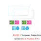 2pcs Tempered glass