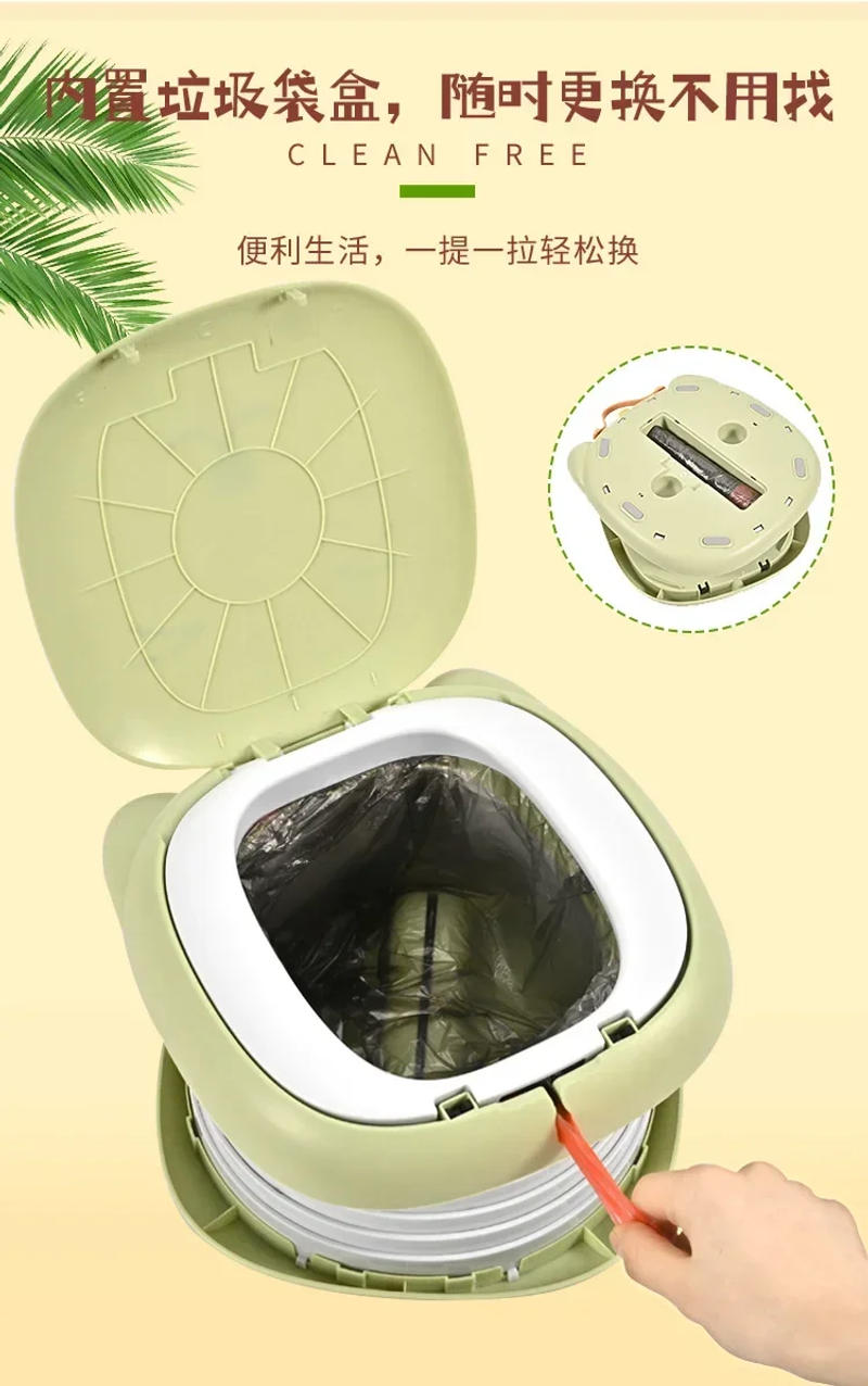 Description Picture 6 of itemPortable Kid Boy Girl WC Toilet Seat Pot Kids Folding Toilet Baby Travel Toilet Children's Potty Car Sealed Anti-odor Urinal