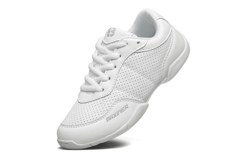 Description Picture 5 of itemWhite Cheerleading Shoes for Girls Lightweight Competition Cheer Shoes Kids Cheer Sneakers Youth Dance Shoes
