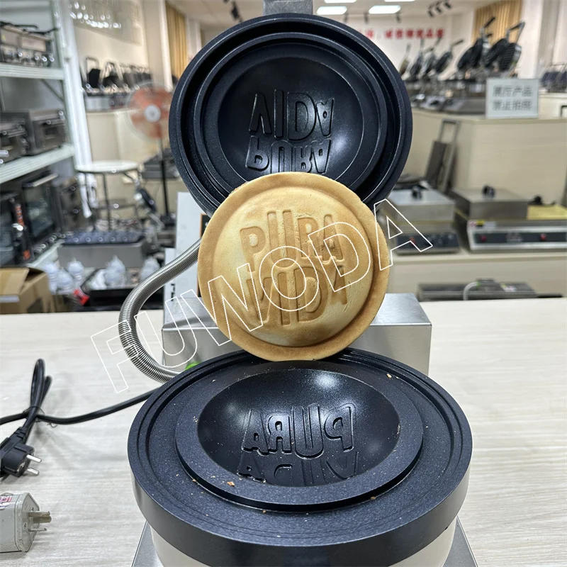 Description Picture 5 of itemGelato Panini Press Semlor Paczki Krapfen Baker Ice Cream Hamburg Maker Commercial Extra Large 160mm UFO Burger Machine