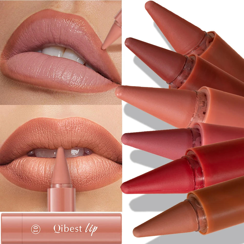 Description Picture 6 of itemTwist Up Lip Liner Lipstick Pen Multipurpose Powder Blusher Velvet Matte Waterproof Lip Contour Non Stick Cup Lip Rouge Makeup