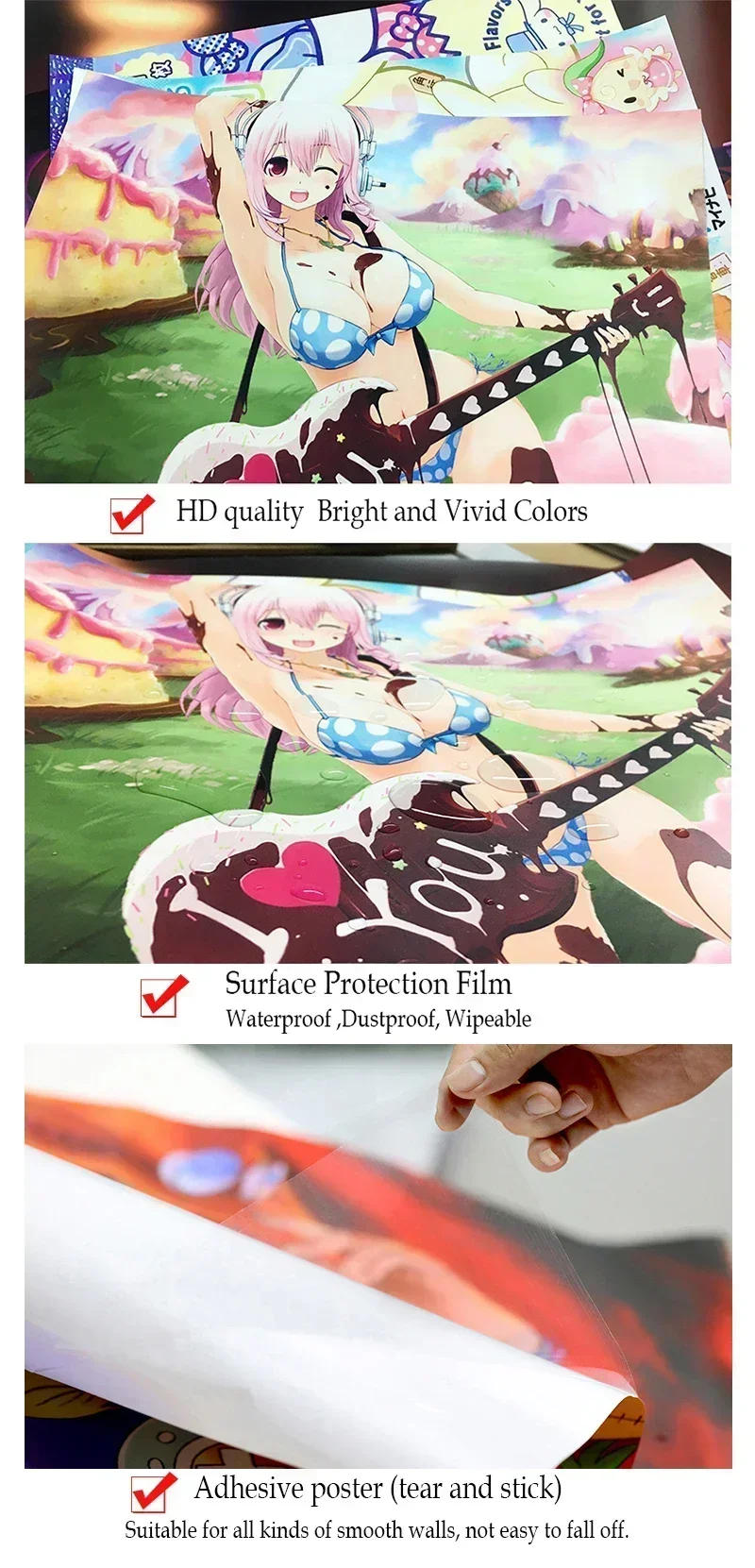 Description Picture 6 of itemRapper T-TylerS The Creator DIY Sticky Poster Fancy Wall Sticker for Living Room Bar Decoration Wall Decor