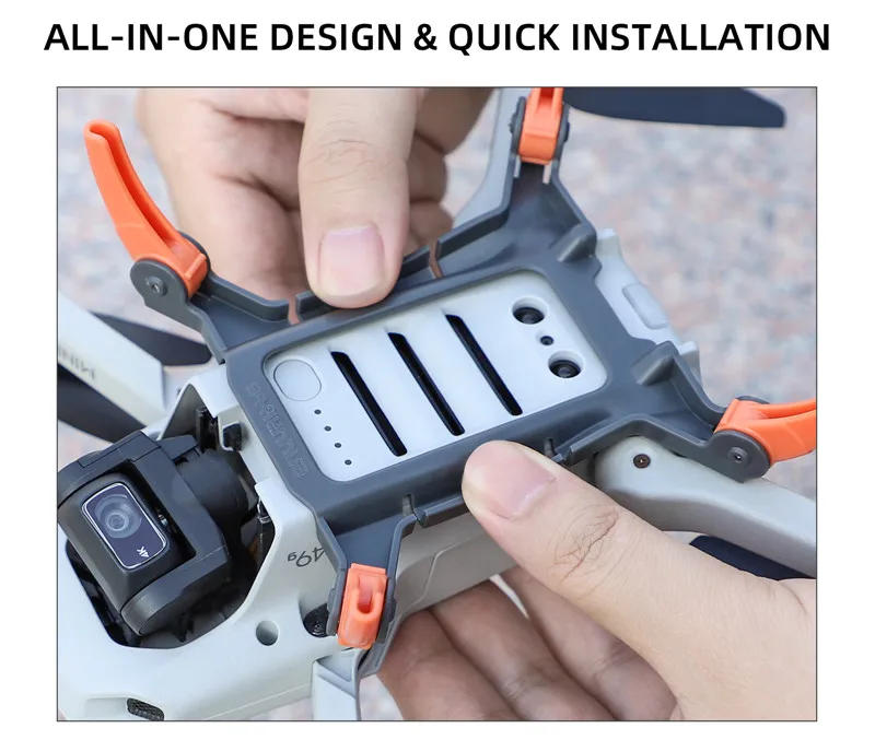 Description Picture 5 of itemFoldable Spider Landing Gear for DJI Mini 4K/MINI 2 SE/Mini 2/Mavic Mini/SE Landing Protetive Feet Extensions Drone Accessories