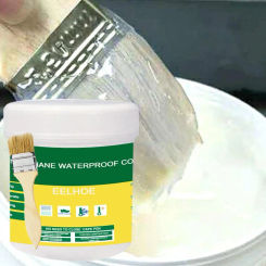 30/100/300g Transparent Waterproof Agent Waterproof Coat Mighty Paste Polyurethane with Brush Invisible Paste Sealant for Home