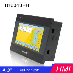 Coolmay Hmi Display Screen Panel 4.3 Inch TK6043FH 408MHz Human Machine Interface Display Calendar Support All PLC