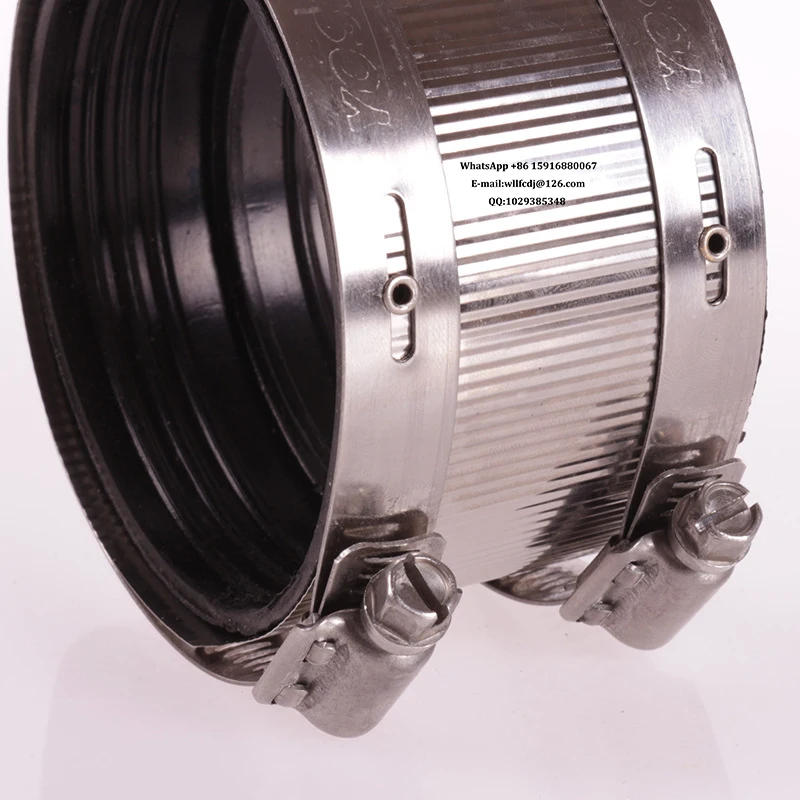 Description Picture 4 of item201  Stainless Steel Hose clamp worm gear hose clamp