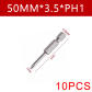 10pcs 50mmx3.5xPH1