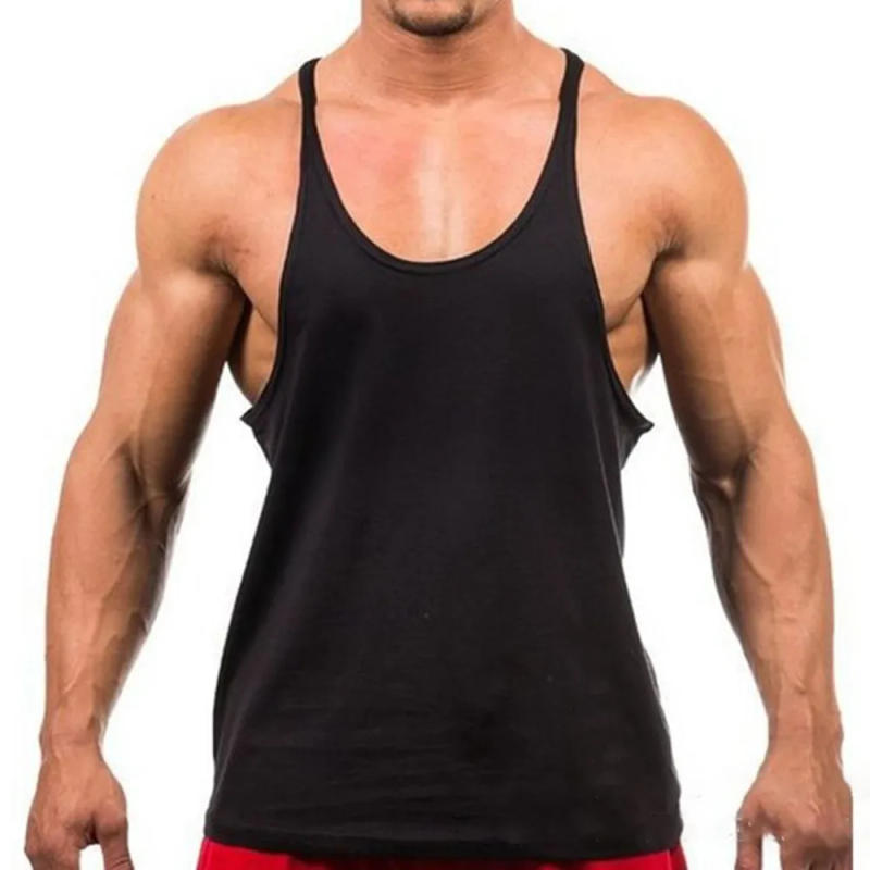 Description Picture 5 of itemMen Fashion Tank Top Vest Male Gym Bodybuilding Sport Sleeveless Singlet Vest Bodybuilding Fitness Muscle Vest Sleeveless Shirt