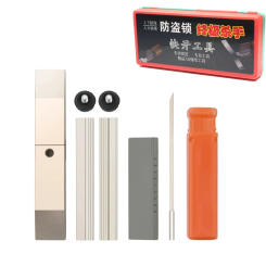 AB Three-Head Tin Foil Tools Full Set Locksmith Tool Supplies Repair Accessories Kit Good quality For Door Lock