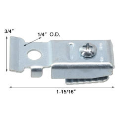 Top Bracket Secure and Stable Fit with Our Bi Fold Door Hardware Repair Kit – Long Lasting Durability Guaranteed