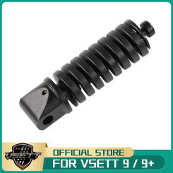 Front Suspension Only for VSETT 9 9+ IO HAWK KUGOO LX9+ Electric Scooter Mould Coil Spring Shock Absorber PU Bar Spare Parts