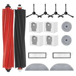 For Roborock S8 Maxv Ultra Robot Vacuum Cleaner Main Side Brush HEPA Filters Mop Cloth Dust Bags Accessories