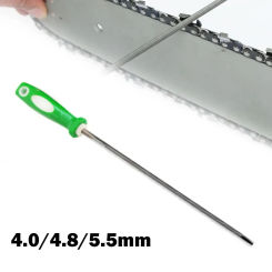 1PC 4mm 4.8 Mm 5.5mm Round High Carbon Steel Sharpening Chainsaw Saw Chain Files Sharpener For Woodwork Chainsaw File