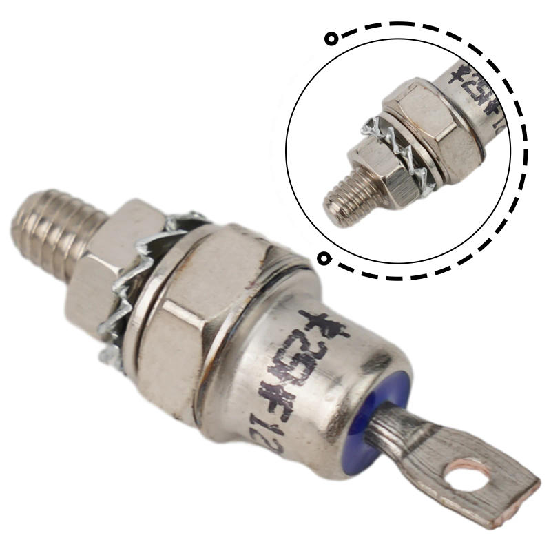 Description Picture 6 of itemParts Diode Rectifier Spare Stud Mount Easy Installation Exquisite Lightweight Negative Anode Positive Cathode