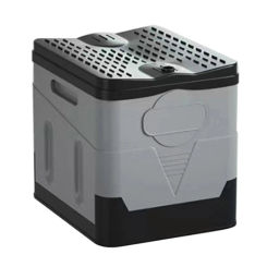 Folding Toilet Portable Outdoor Toilet Strong Bearing Capacity Reusable Trash Can for Tour Emergency Self-driving Travel