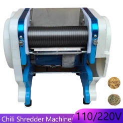 Commercial Dried Chili Shredder Electric Tobacco Cutting Machine Small Food Shredder Processing 110V 220V