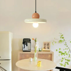 LED Modern Minimalist Style Circular UFO Shaped Restaurant Pendant Light Dining Table Pendant Light Dining Bar Table Lamp