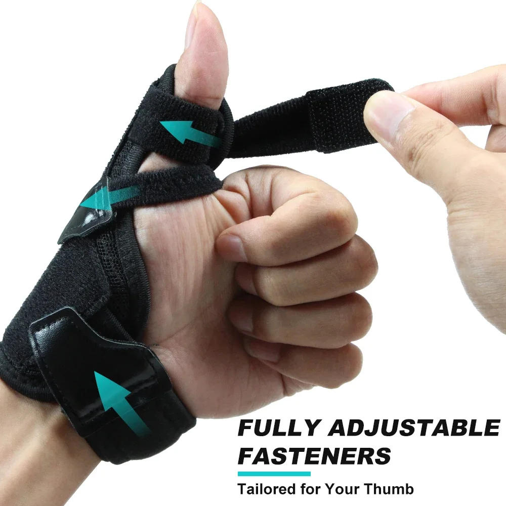 Description Picture 6 of itemThumb Brace & Wrist Stabilizer- Thumb Spica Splint for Arthritis, Tendonitis, and De Quervains - Support Wrap for Men and Women