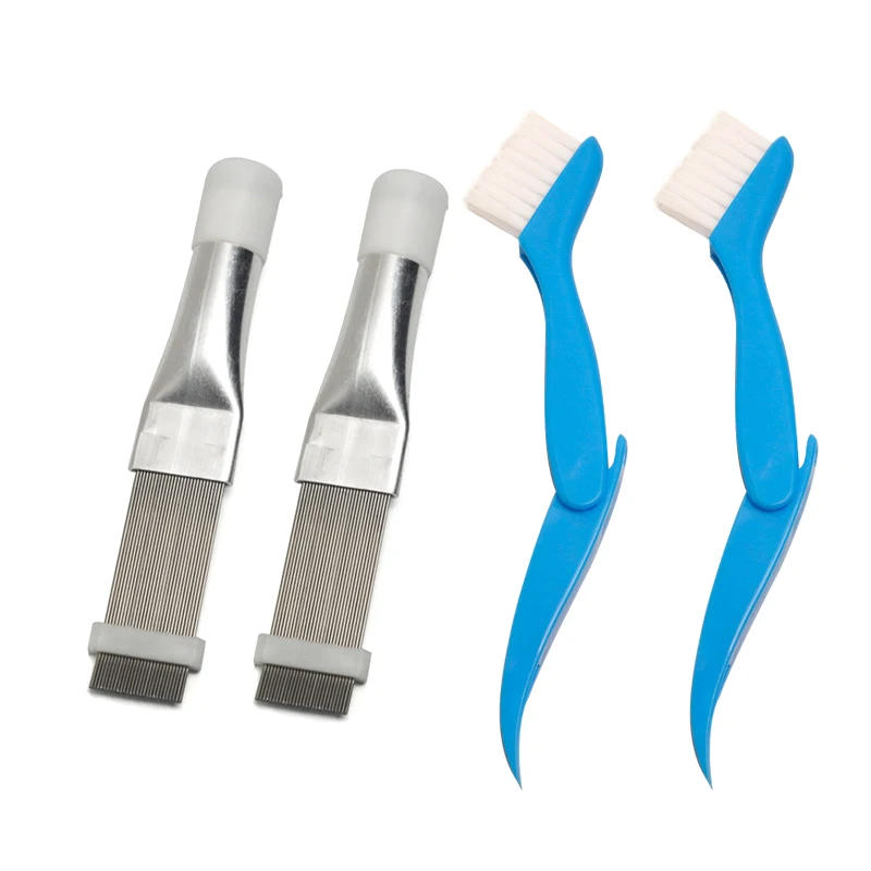 Description Picture 3 of itemUniversal Car Radiator Fin Repair Comb Air Conditioner Condenser Comb AC Cleaning Brush Auto Cooling System Cleaning Tools