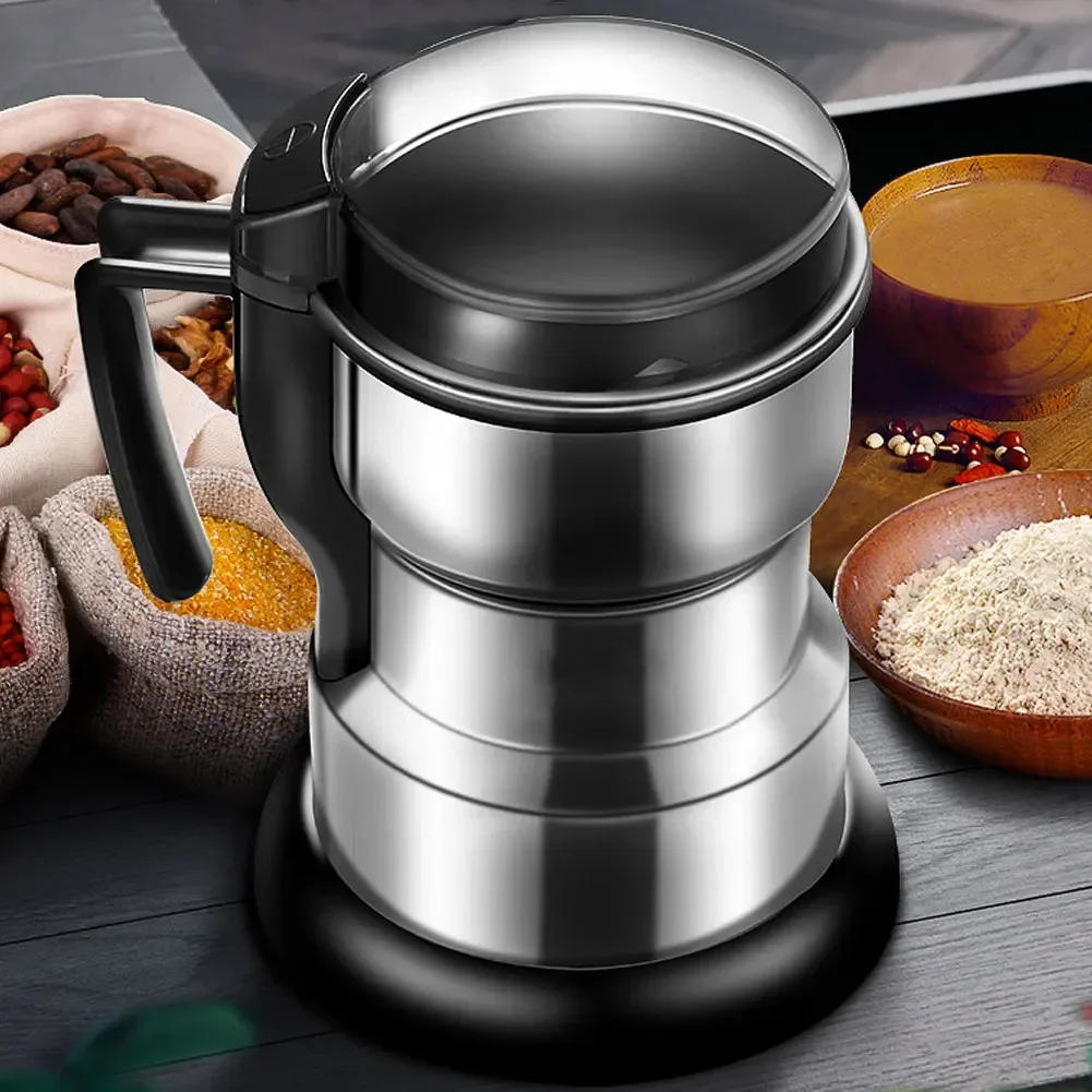 Description Picture 4 of itemMultifunction Electric Grinder Electric Coffee Beans Grinder Stainless Steel Spices Mill Cereal Grains Grinder Machine 600/300ml