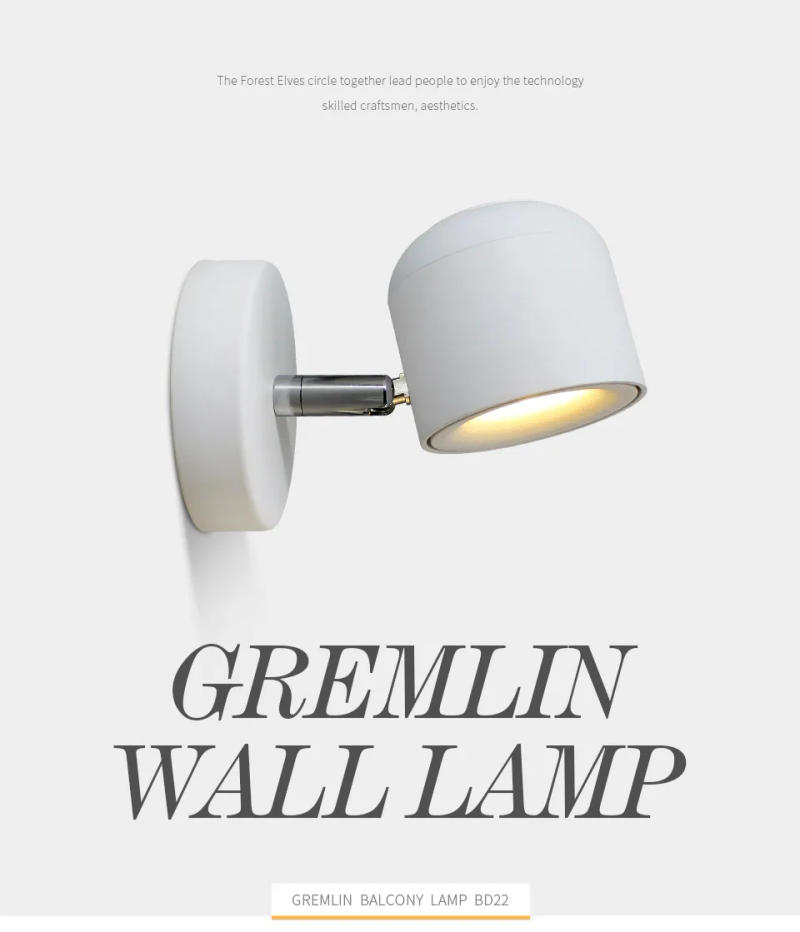 Description Picture 2 of itemAisilan Dimmable LED Wall Lamp with Adjustable Angle Modern Reading Light Bedside Lamp with Aluminum Lamp Body COB Chip