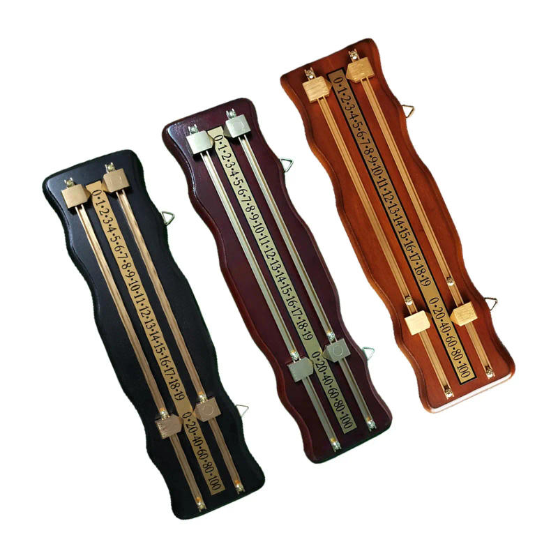 Description Picture 4 of itemShuffleboard Scoreboard Referee Gear Billiard Score Board for 2 Player Tabletop Games