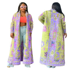 African Coat For Women African Clothes Africa Cardigan Sweater Dashiki Ladies Clothing Ankara Africa Women Dress Autumn Winter