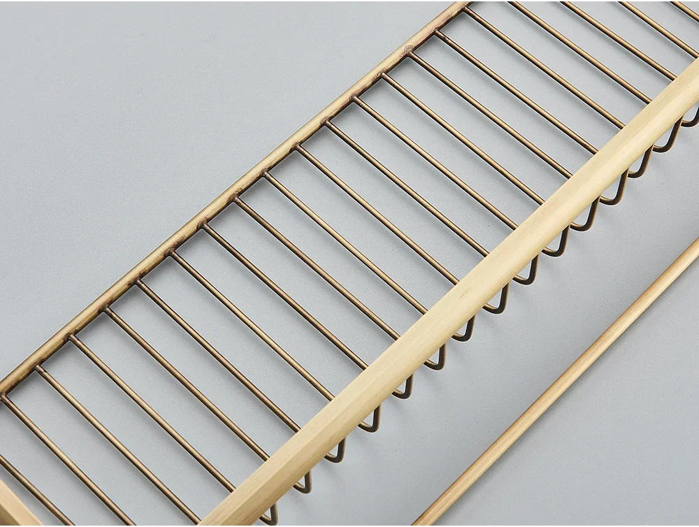 Description Picture 5 of itemBathroom Accessory Antique Brass Luxury Paper Holder Toilet Brush Rack Commodity Basket Shelf Soap Dish Towel Ring & Hair Dryer