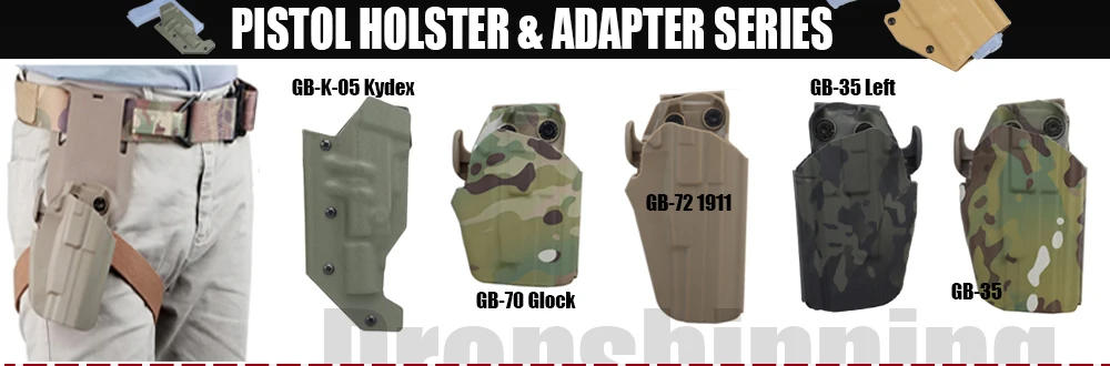 Description Picture 2 of itemModular Holster Adapter Base for Hunting Air Soft Mag Holsters Accessory G-CODE RTI SOC/OS/XST QLS Platform