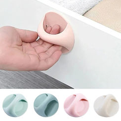 Self Adhesive Auxiliary Handle Seamless Cabinet Suction Cup Handles Nordic Furniture Glass Window Sliding Door Strong Household