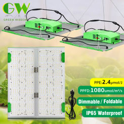 LED Grow Light Full Spectrum 320W 450W Foldable Growing Box Lamp Hydroponic Phyto Waterproof Lighting Plant Flower