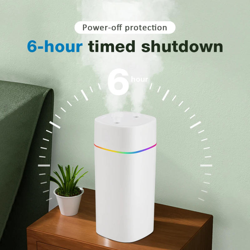 Description Picture 6 of itemUSB Cool Mist Sprayer Portable 600ml Electric Air Humidifier Aroma Oil Diffuser with Colorful Night Light for Home Car