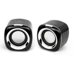 Computer Speakers, 6W PC Powered Speakers USB Speaker Monitor Speakers for Desktop Computer/PC/Laptop Gaming Speaker