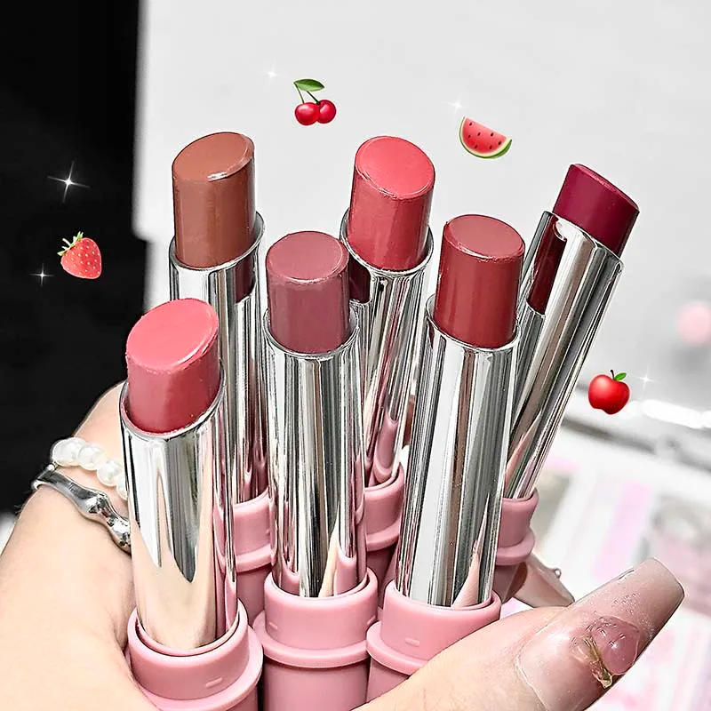 Description Picture 3 of itemHydrating Rose Brown Lipstick Waterproof Mirror Gloss Color Lip Balm Long-Lasting Wear Natural Shiny Finish Non-Drying Lip Care