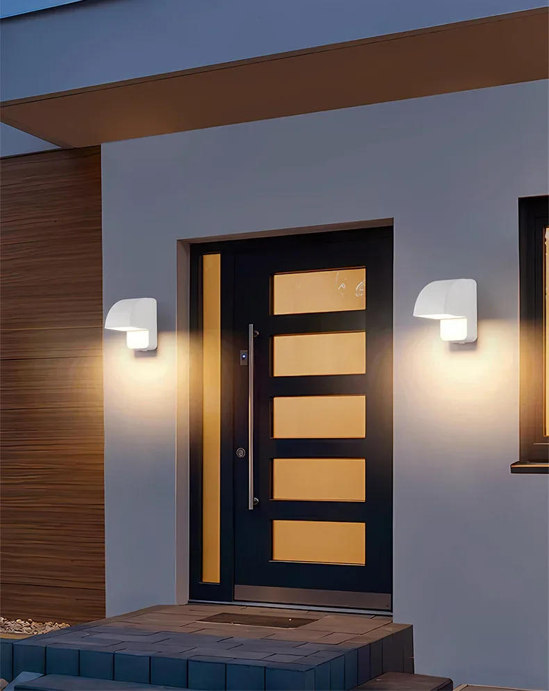 Description Picture 3 of itemOutdoor Wall Lamp LED Lights Waterproof IP65 Porch Light Led Lightingr Fixture Simple Modern Outdoor Garden Lights Wall Sconces