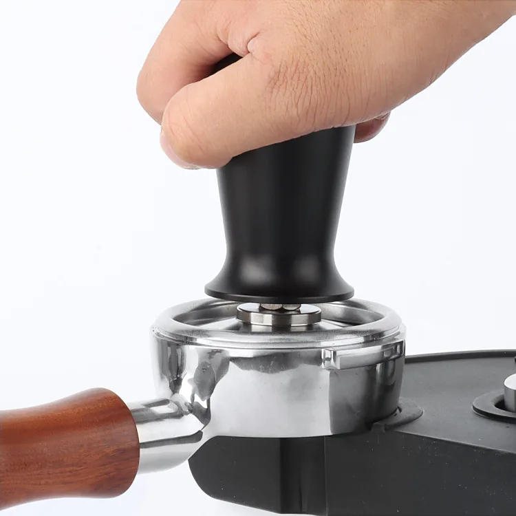 Description Picture 5 of item51/53/58MM 30 Lbs Constant Pressure Coffee Tamper 304 Stainless Steel Elastic Tamper Espresso Dispenser Barista Accessories