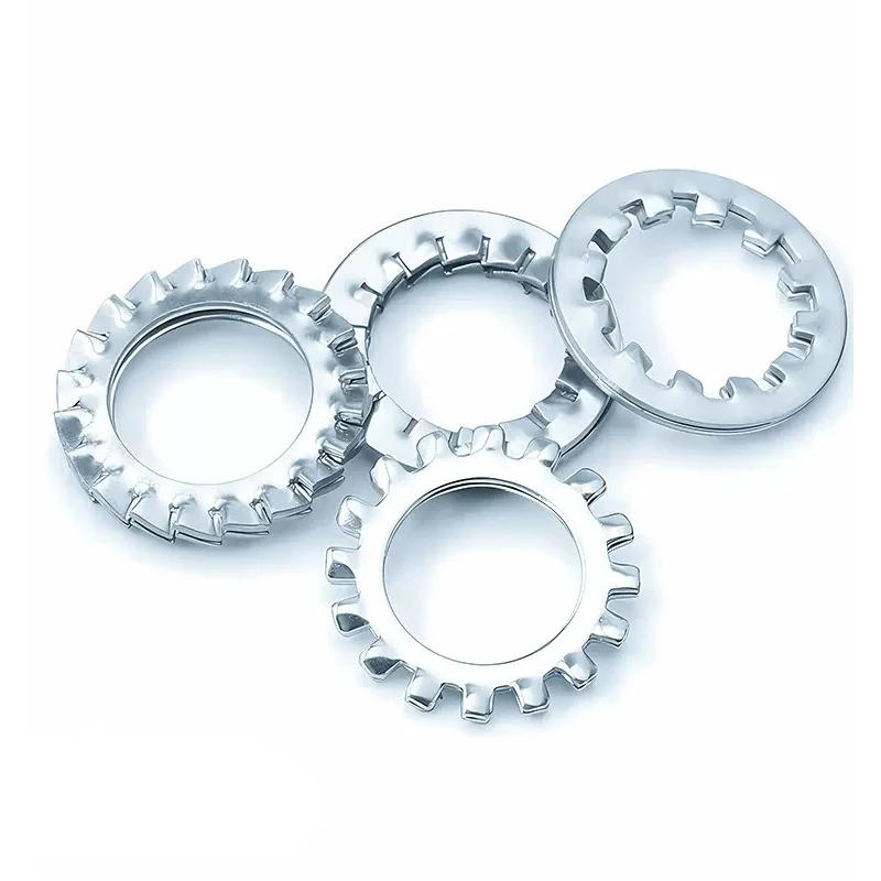 Description Picture 4 of itemM3 M4 M5 M6 M8 M10 M12 M14 M16 M18 M20 M22 M24 Inner/Outer Serrated Lock Washer Bright Galvanized Carbon Steel Lock Washer