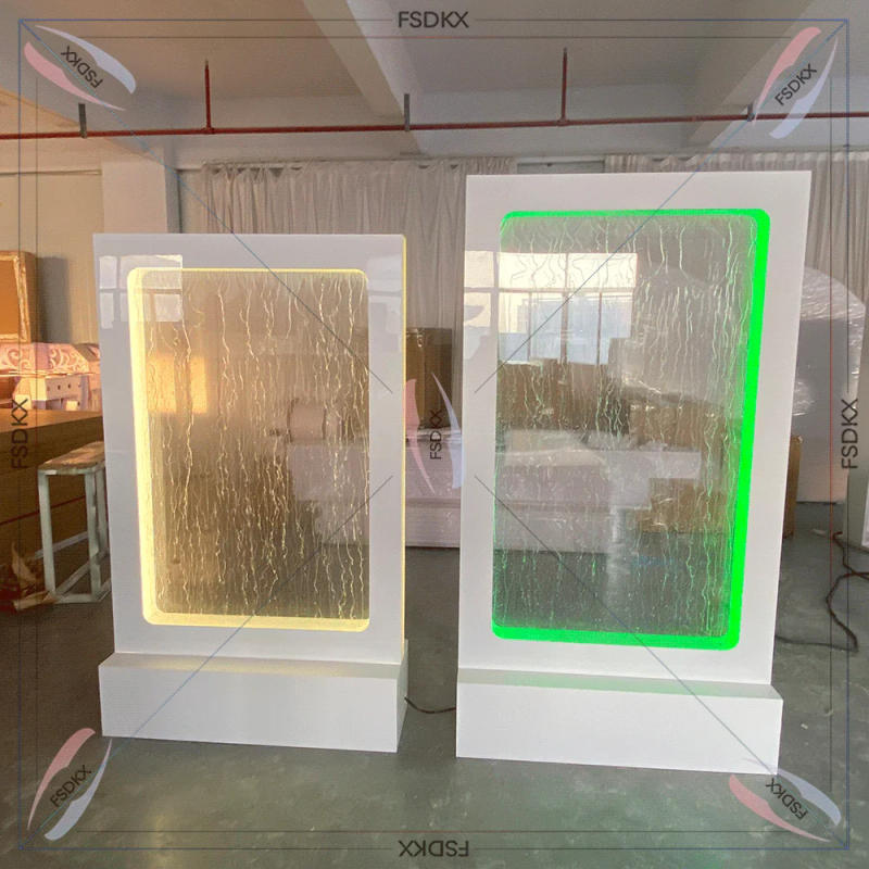 Description Picture 6 of itemTOP Welcome water fountain wedding water fall backdrop stage decorations