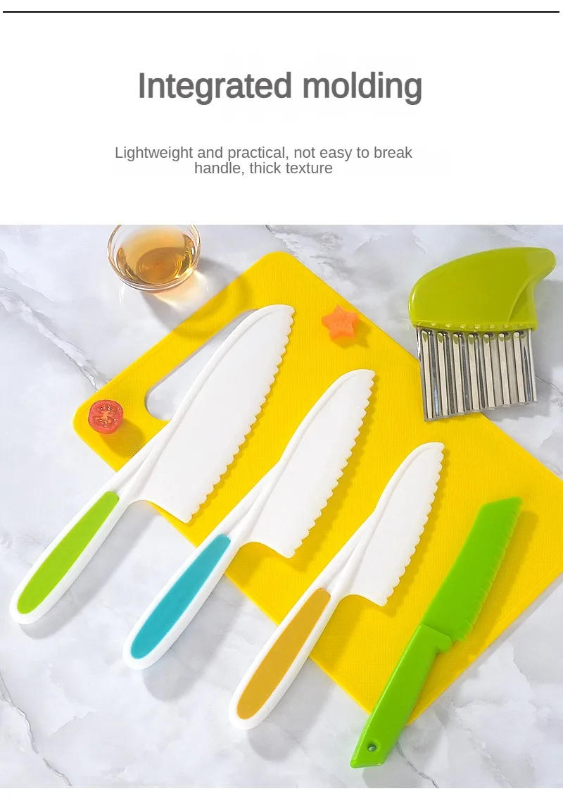 Description Picture 4 of item11/13/17PCS Kids Cooking sets Real Cooking Montessori Kitchen Tools for Toddlers Kids Safe Knives for 2/3/4/5/6/7/8 Year Old