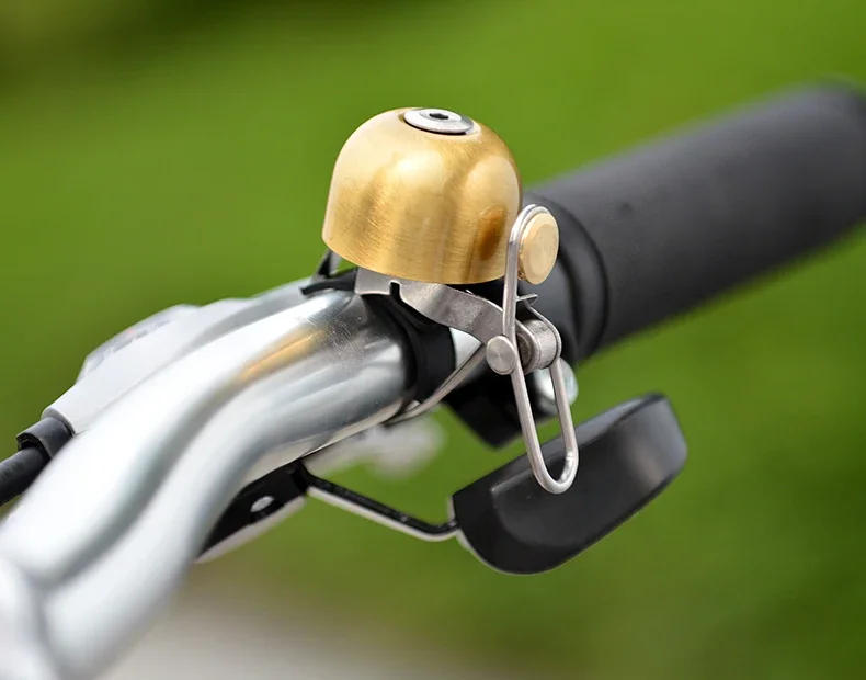 Description Picture 4 of itemROCKBROS Bicycle Vintage Brass Bell Ring Clear Sound Quality MTB Road Bike Retro Bell Cycling Children Horn Kid Bike Accessories