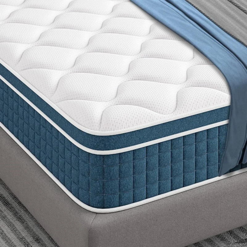 Description Picture 6 of item2023 New 10 Inch Breathable Memory Foam and Pocket Spring Mattress, Twin Size