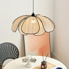 Simplicity Flower Pendant Lamp Nordic Chandelier Living Room Kitchen Dining Room Bedroom Home Indoor Lighting Hanging Light 2024